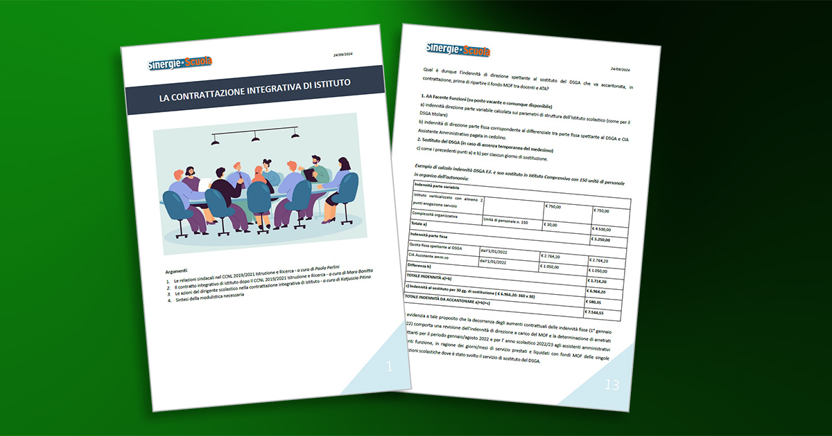 Contrattazione integrativa